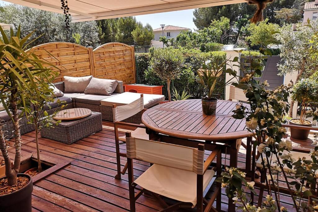 Апартаменты La Terrasse Ensoleillee De Sausset - Cote Bleue Экстерьер фото